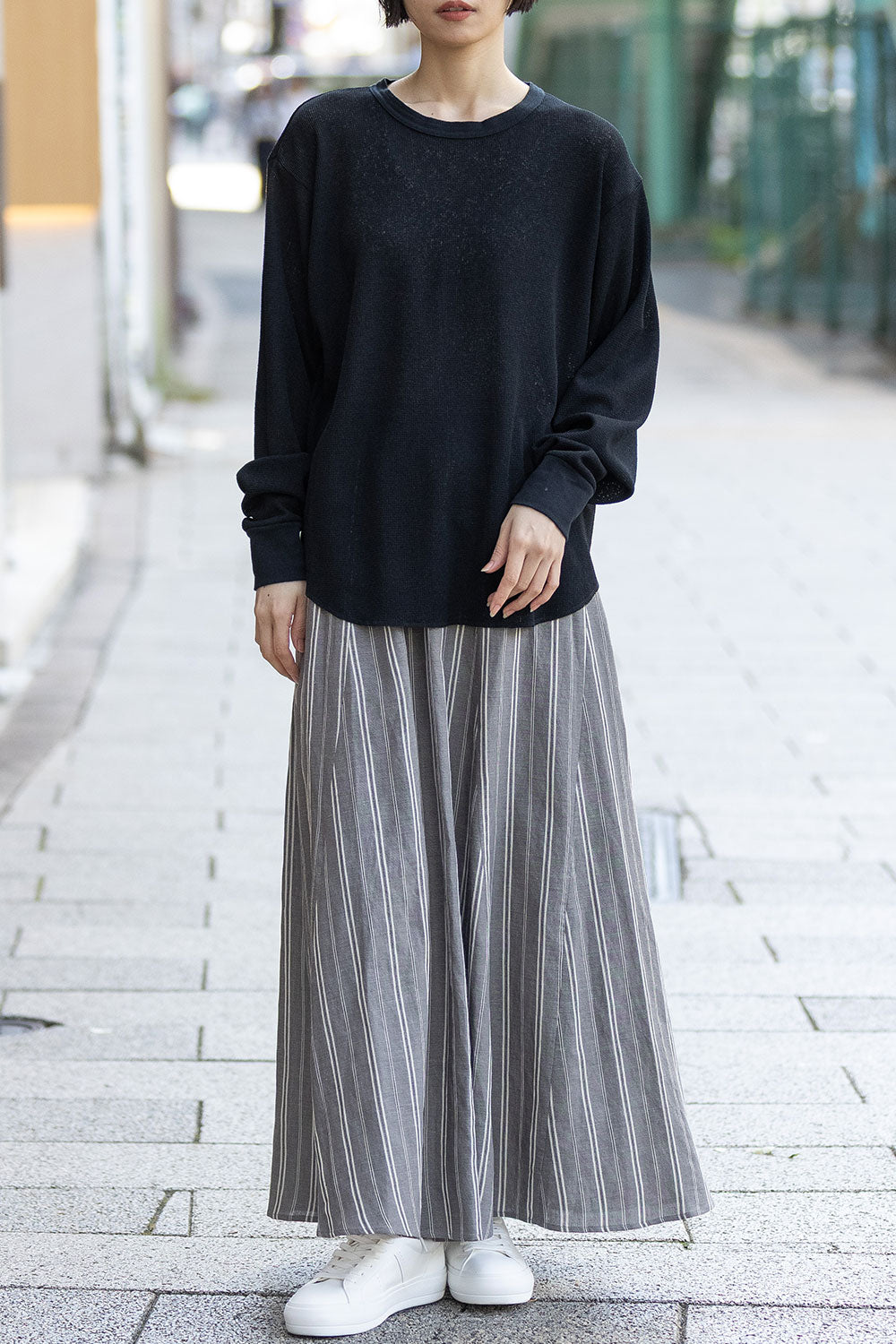 Munich シアーワッフルバックヘンリーネックプルオーバー【MN261U06】