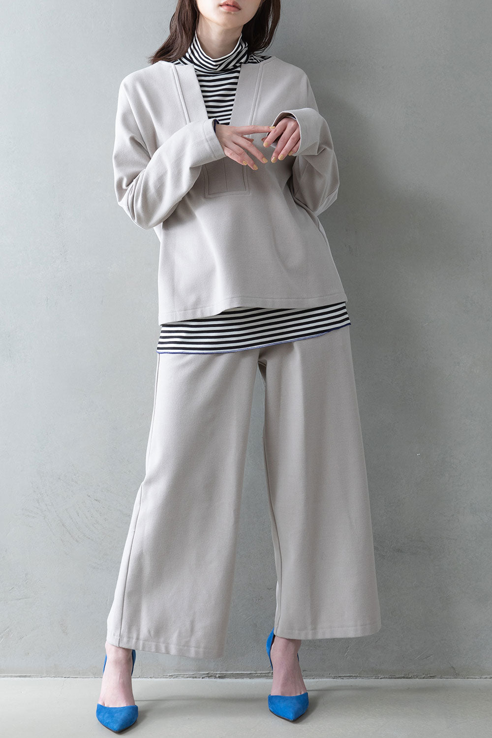 MARECHAL TERRE ウォームセミワイドパンツ【ZMT225PT530B】