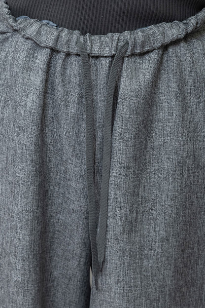 Munich ツイード調ツイル×メッシュサイドストライプパンツ【MN261P24】