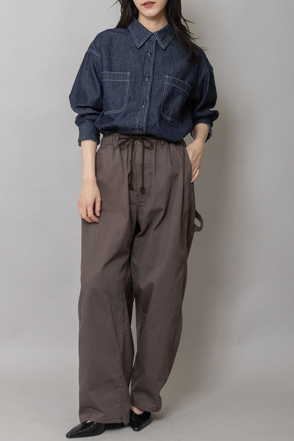 Munich 6ozスラブデニムバックコクーンシャツ【MN262T07】