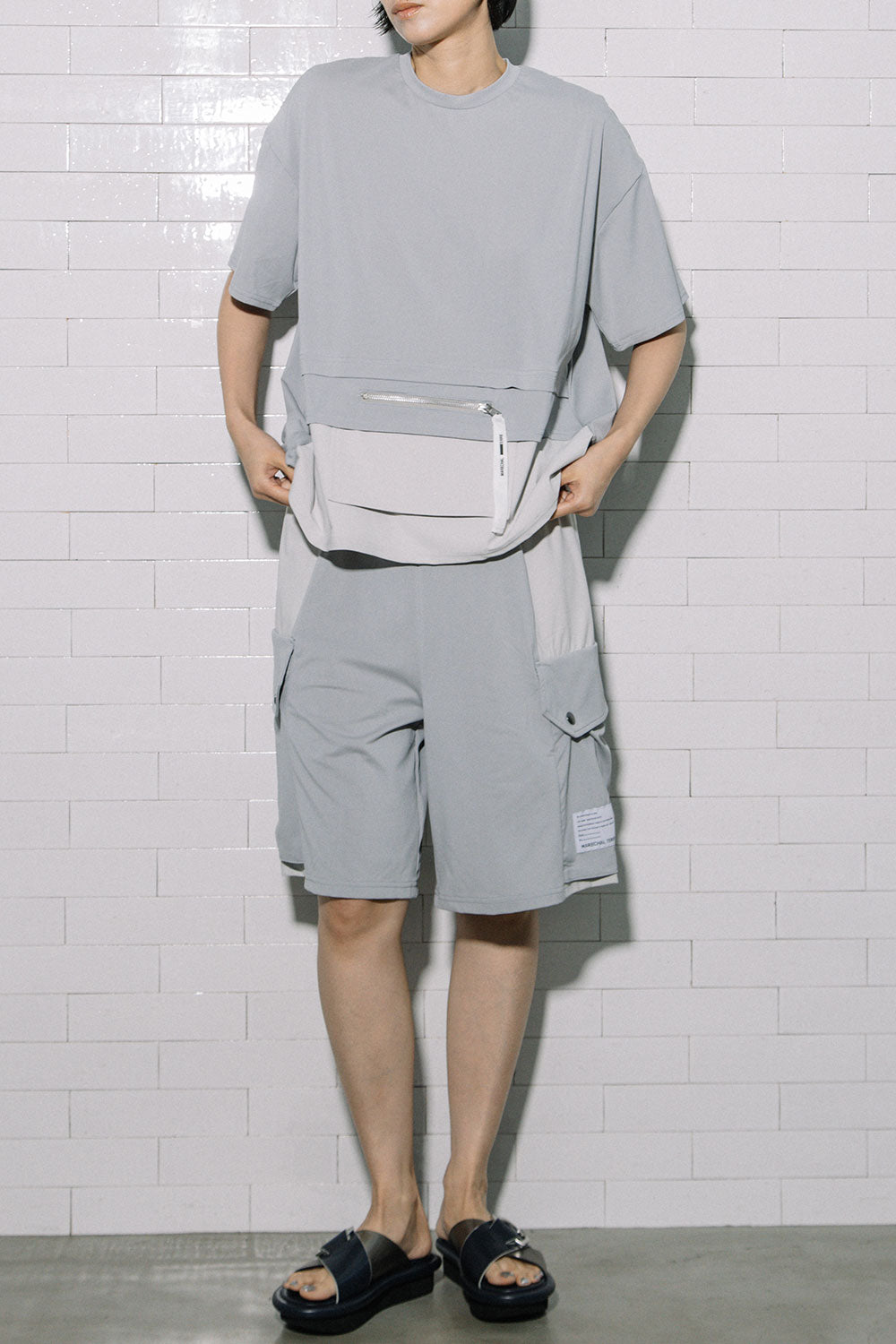 MARECHAL TERRE ラッシュガードポケットTシャツ【ZMT262CT132】