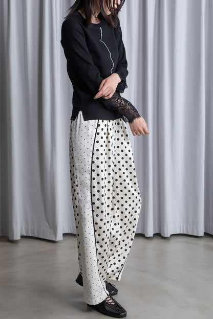 MARECHAL TERRE 袖レースリブインナートップス【ZMT261CT760】