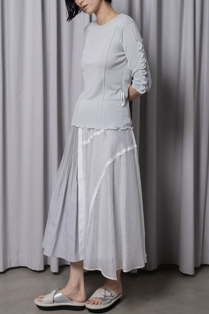 MARECHAL TERRE ラッフル袖インナートップス【ZMT262CT112】