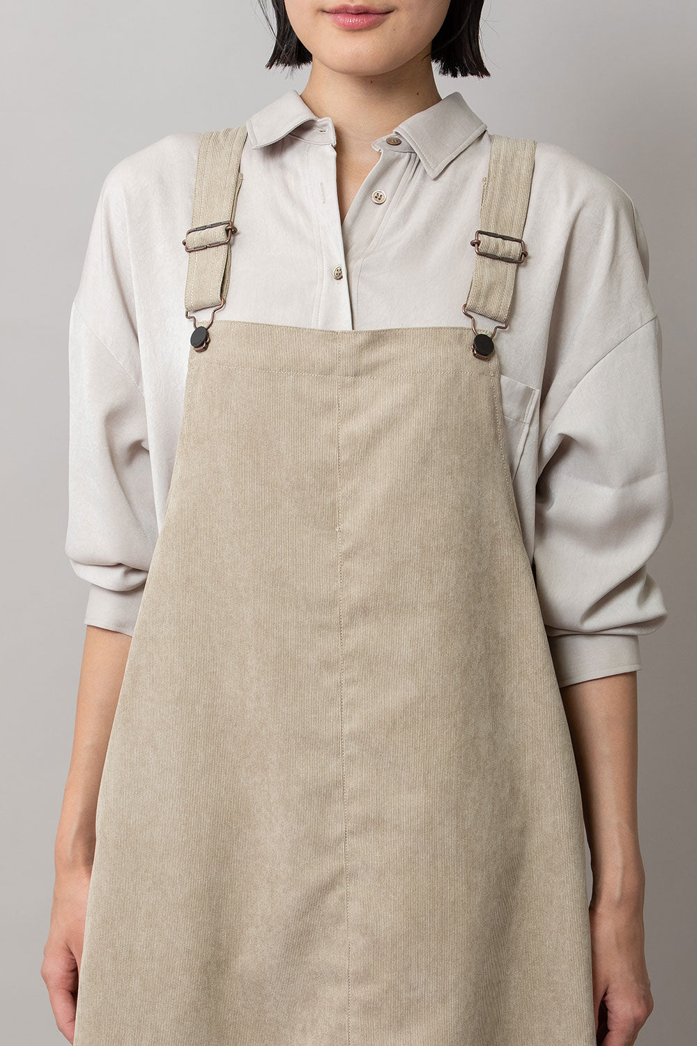 Munich ナノコーデュロイジャンパースカート【MN252N68】