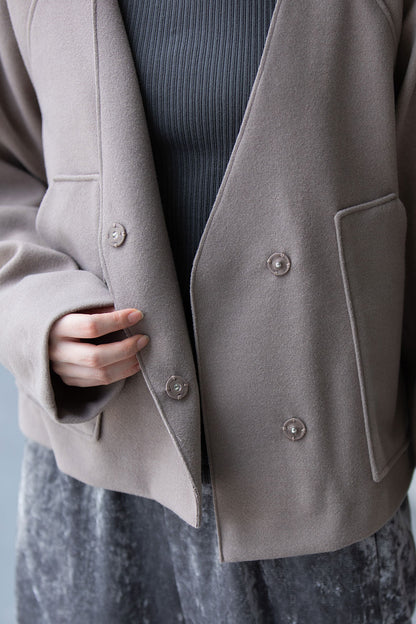 Munich ウールライクフリースショートジャケット【MN252B69】