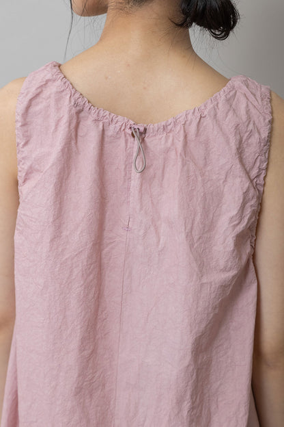 Munich コットンリネンドローストリングワンピース【MN261N28】