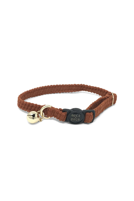 NICE DIGS CORD CAT COLLAR