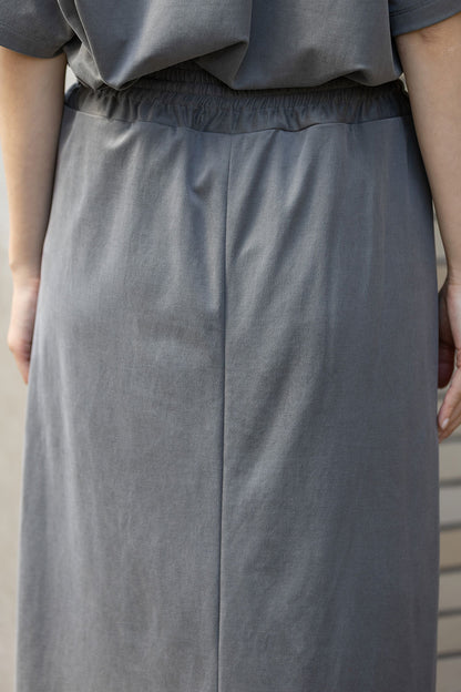 Munich サテンジャージータイトスカート【MN261S13】