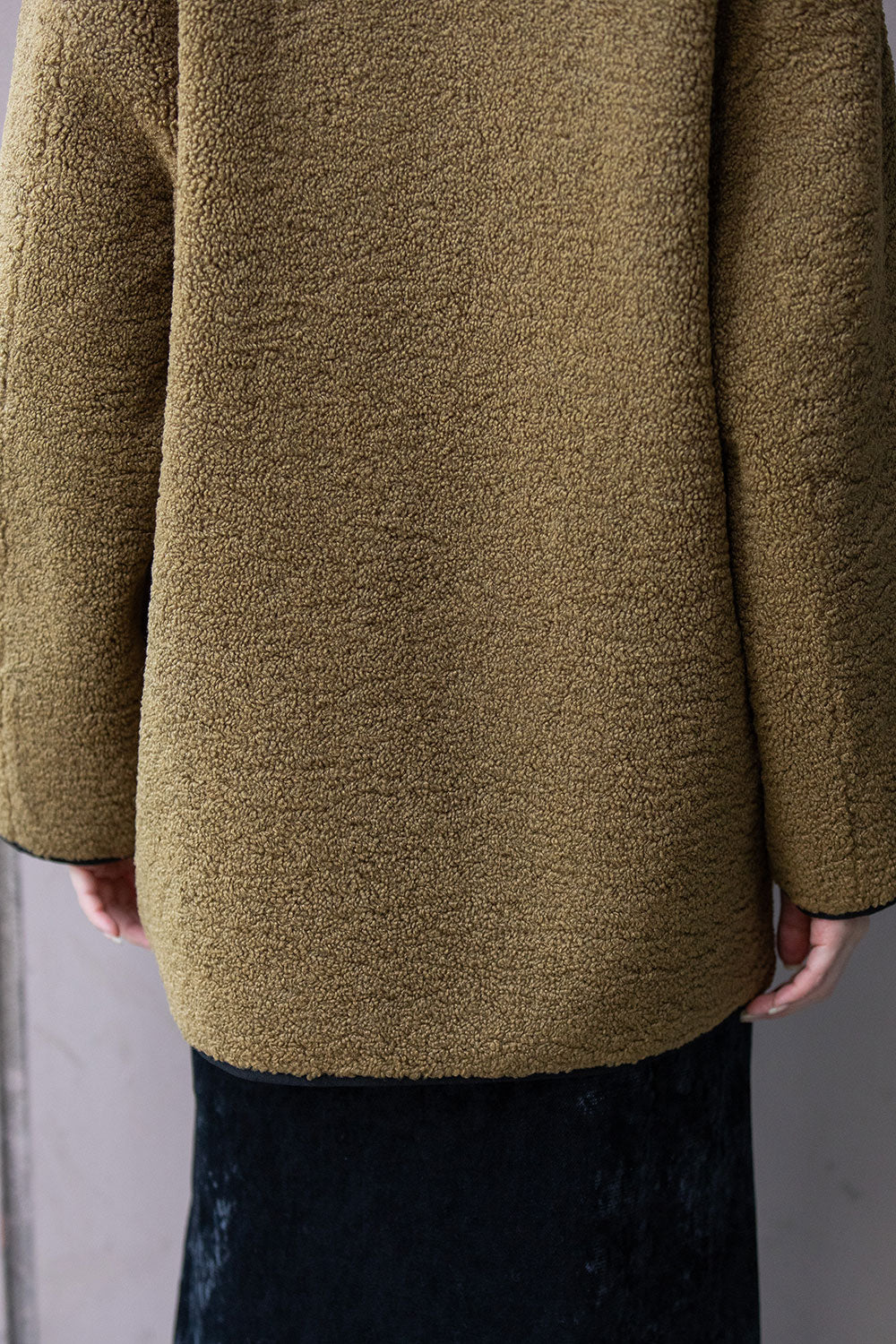 Munich シープボアムートンライダースコート【MN252C53】