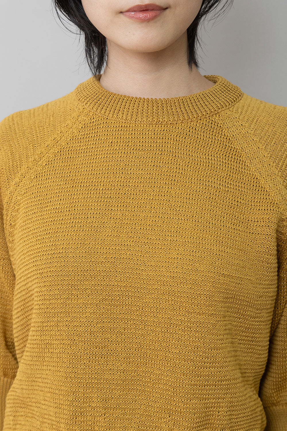 Munich コットンニットバックベルトディテールプルオーバー【MN261K16】