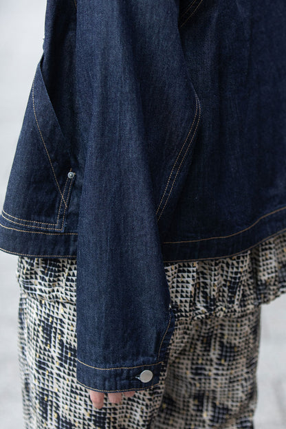 Munich コットンリヨセルデニムコンパクトジャケット【MN261B09】