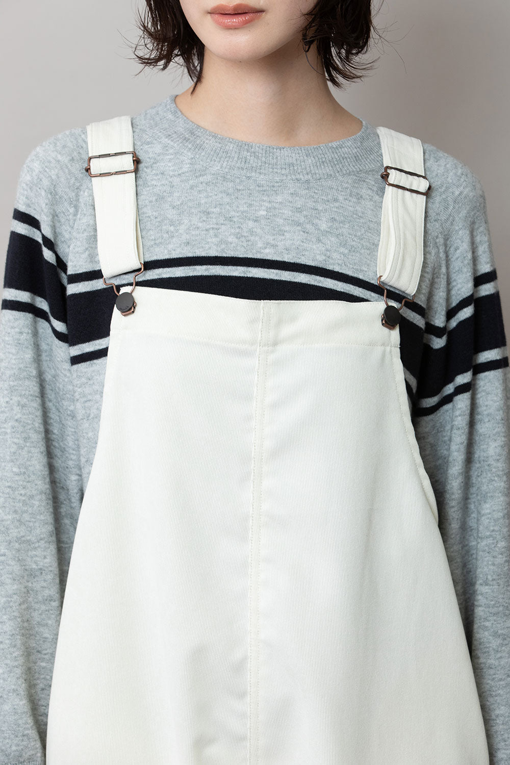 Munich ナノコーデュロイサロペット【MN252N67】