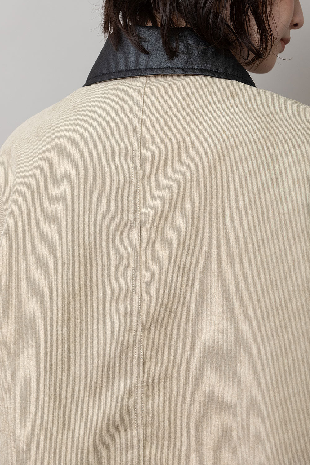 Munich ナノコーデュロイ＆デニム×Octaショートカバーオール【MN252B66】