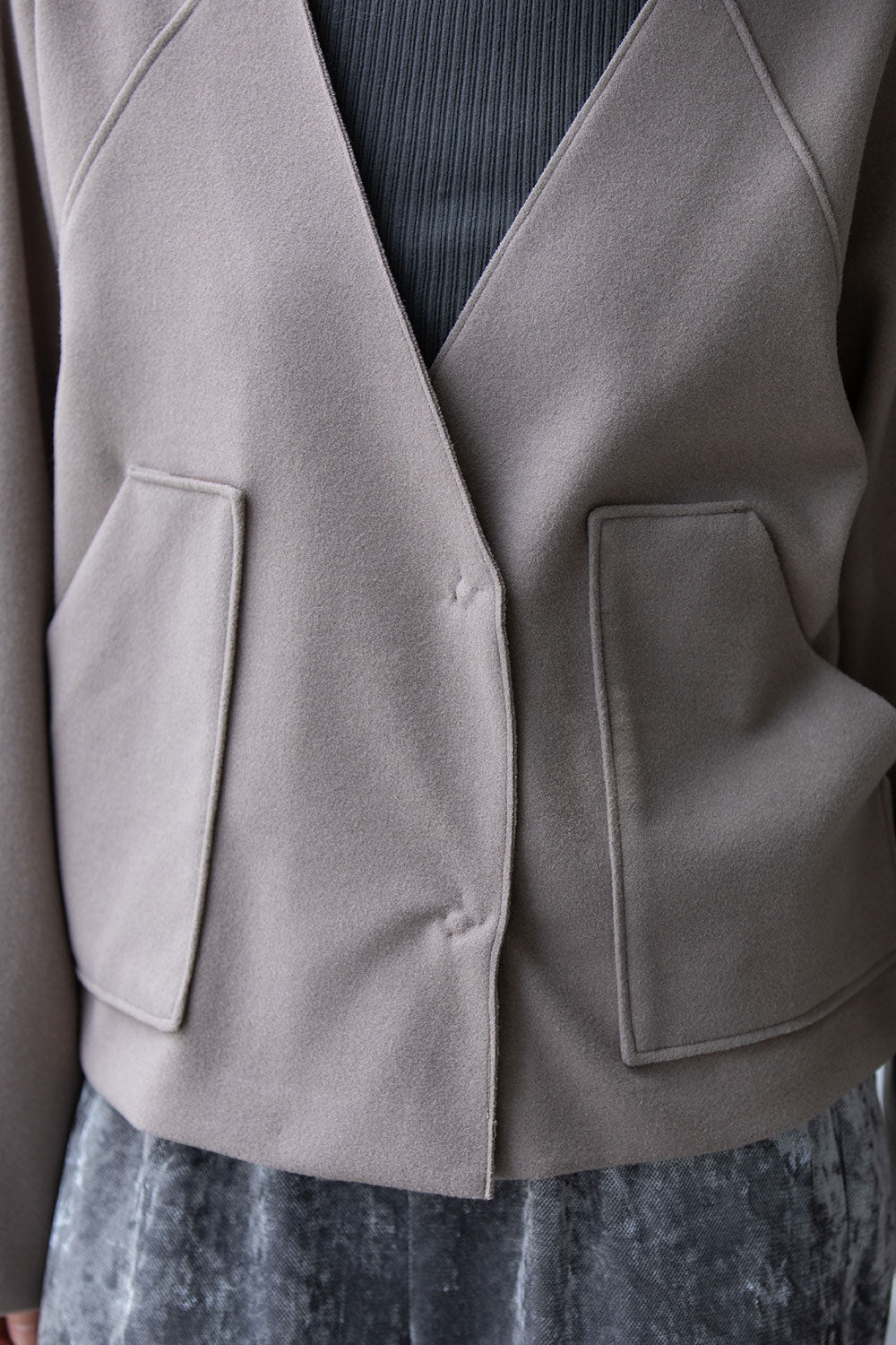 Munich ウールライクフリースショートジャケット【MN252B69】