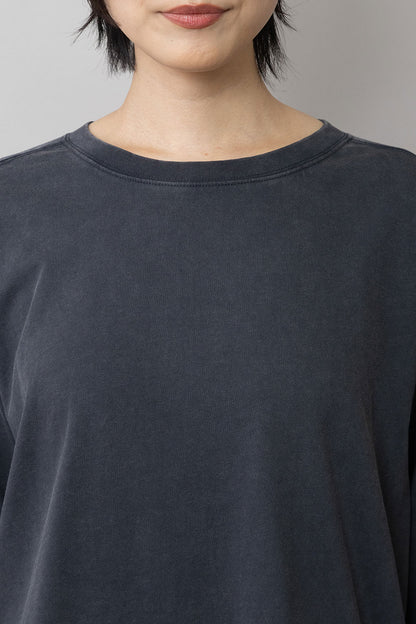 Munich コットンジャージ ラウンドヘムロングTシャツ【MN262U06】