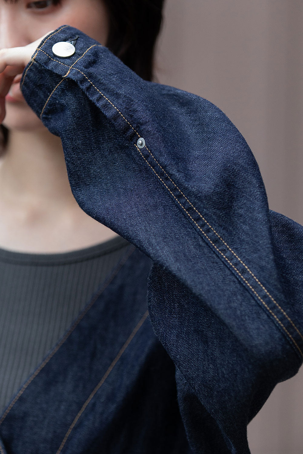 Munich コットンリヨセルデニムコンパクトジャケット【MN261B09】