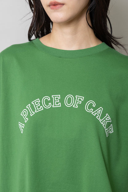 Munich ”A PIECE OF CAKE”ロゴプリントTシャツ【MN261U33】