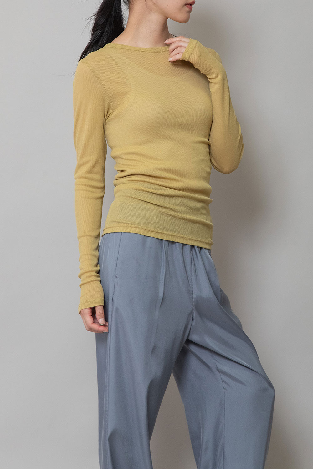 Munich シアークルーネックプルオーバー【MN251U13】