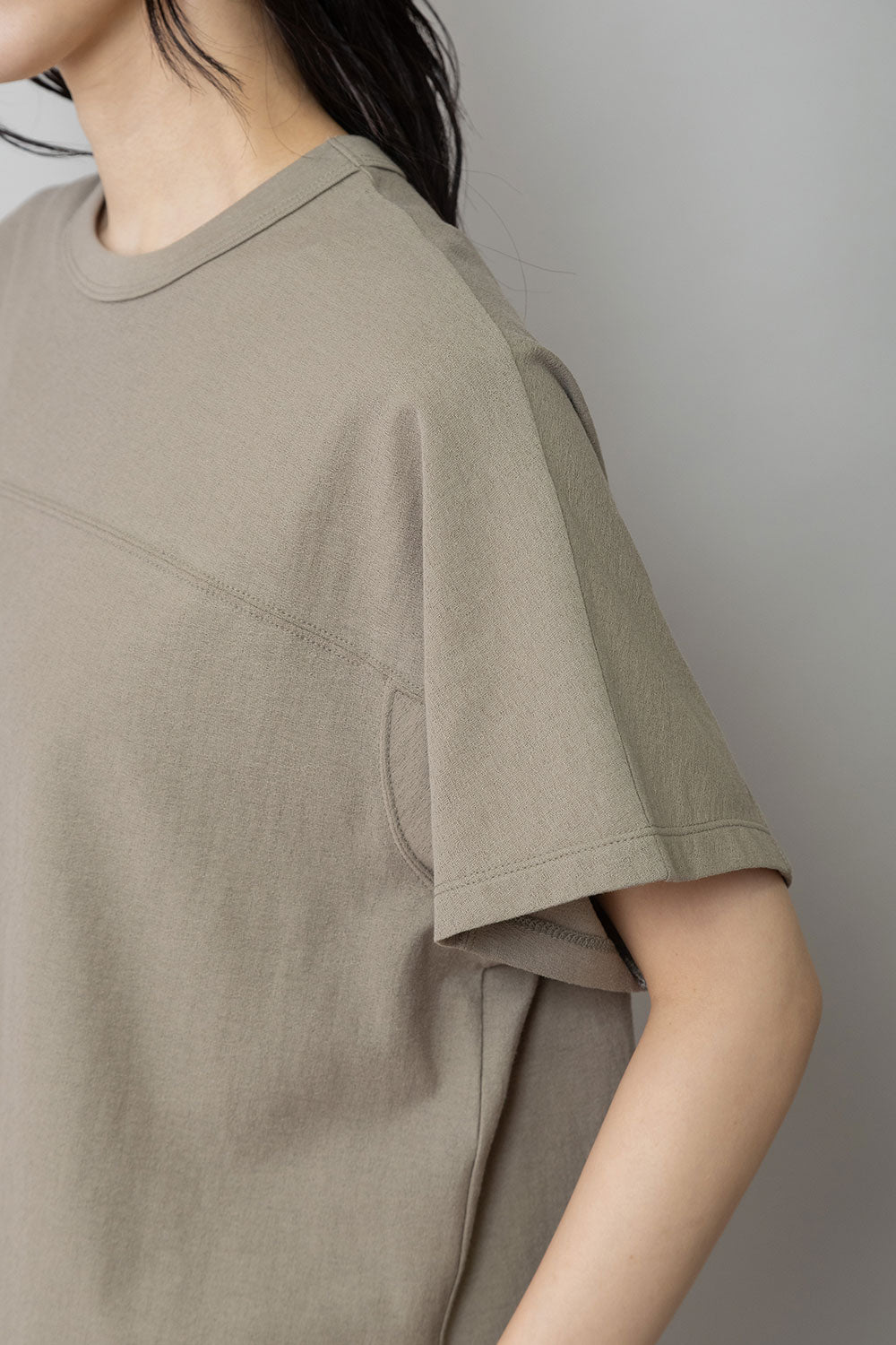 Munich ブークレーライトジャージドローストリングヘムトップス【MN261U17】