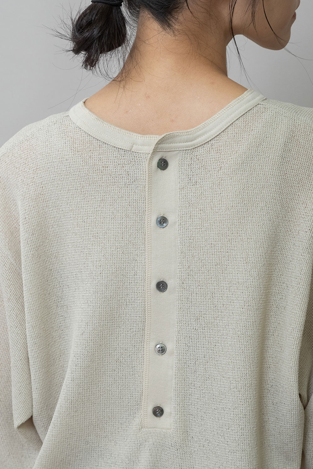 Munich シアーワッフルバックヘンリーネックプルオーバー【MN261U06】