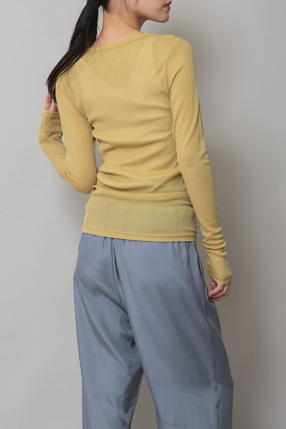 Munich シアークルーネックプルオーバー【MN251U13】