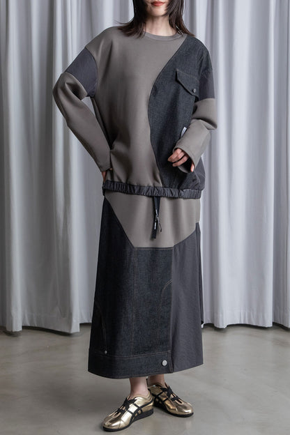 MARECHAL TERRE ドッキングデザインスカート【ZMT261SK752】