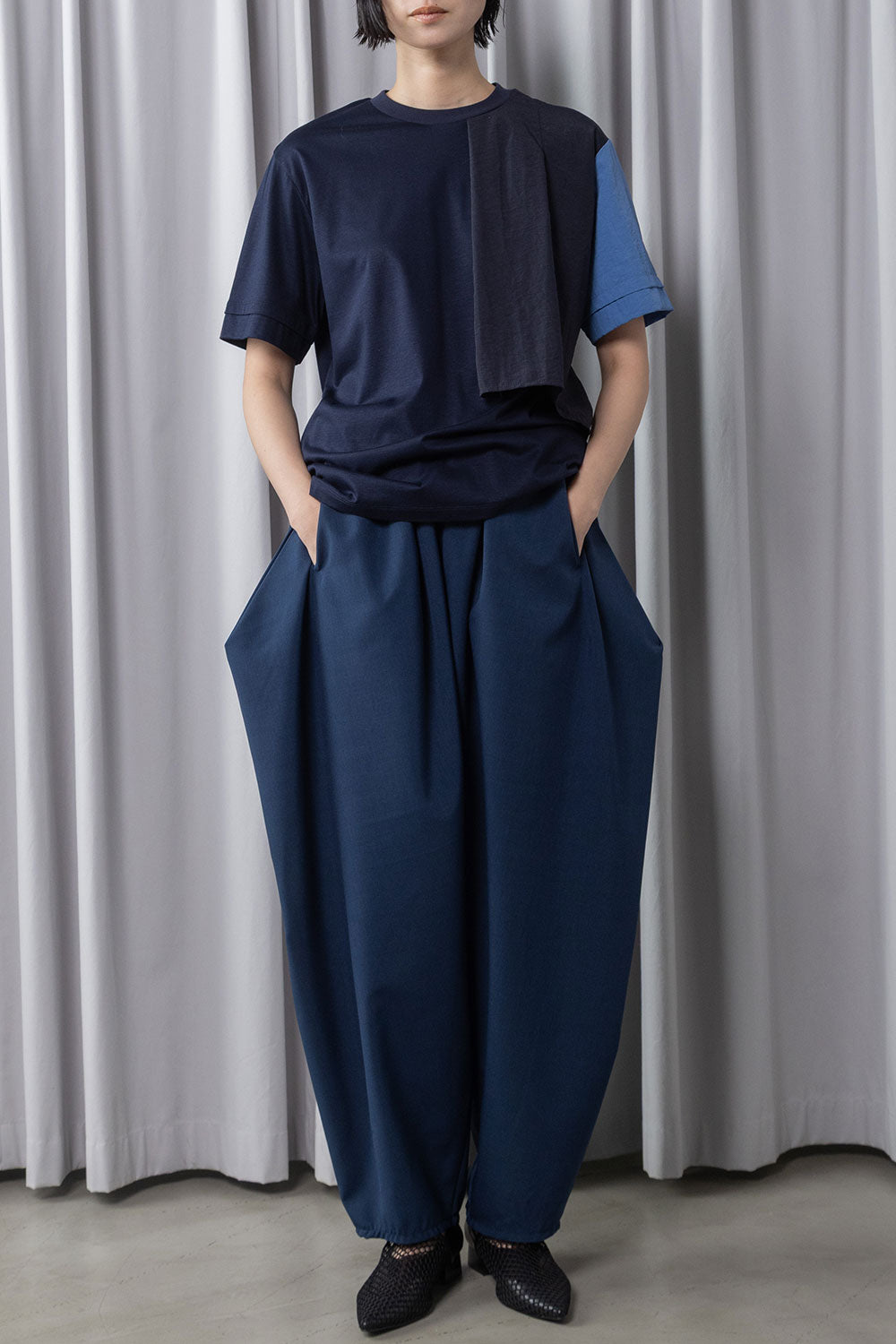 MARECHAL TERRE コンビネーションデザインTシャツ【ZMT262CT138】