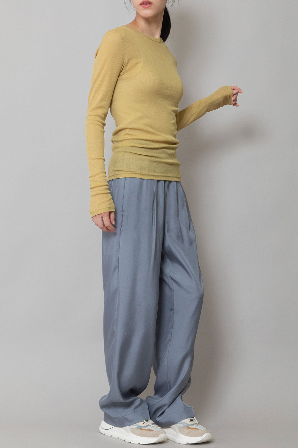 Munich シアークルーネックプルオーバー【MN251U13】