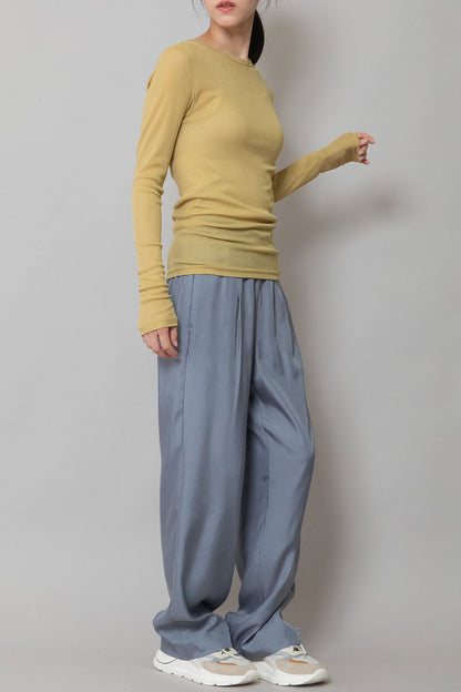 Munich シアークルーネックプルオーバー【MN251U13】