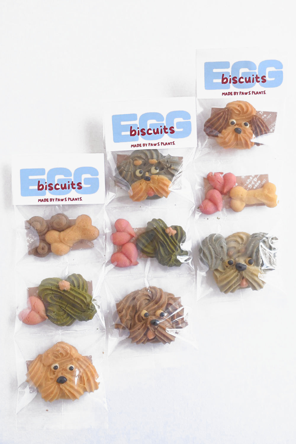 <Paw's Plants> サクサクたまごビスケット
