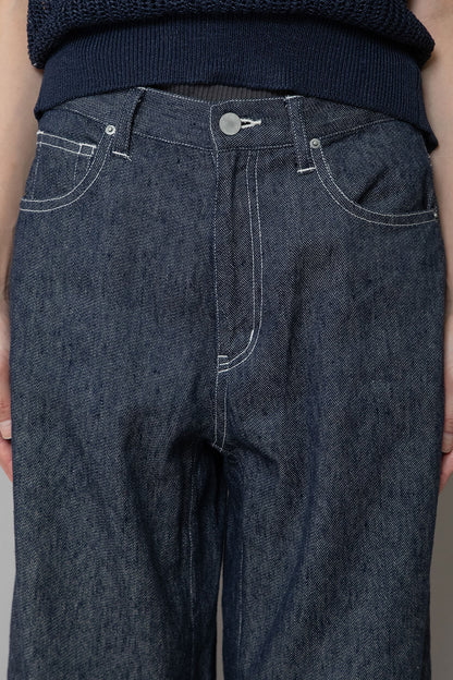 Munich リネンコットンクロスバレルパンツ【MN251P16】