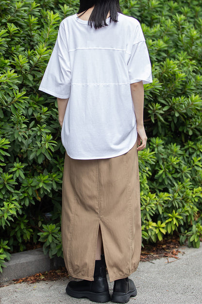 Munich ラウンドヘムTシャツ【MN251U12】