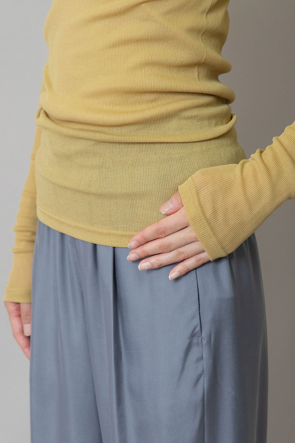 Munich シアークルーネックプルオーバー【MN251U13】