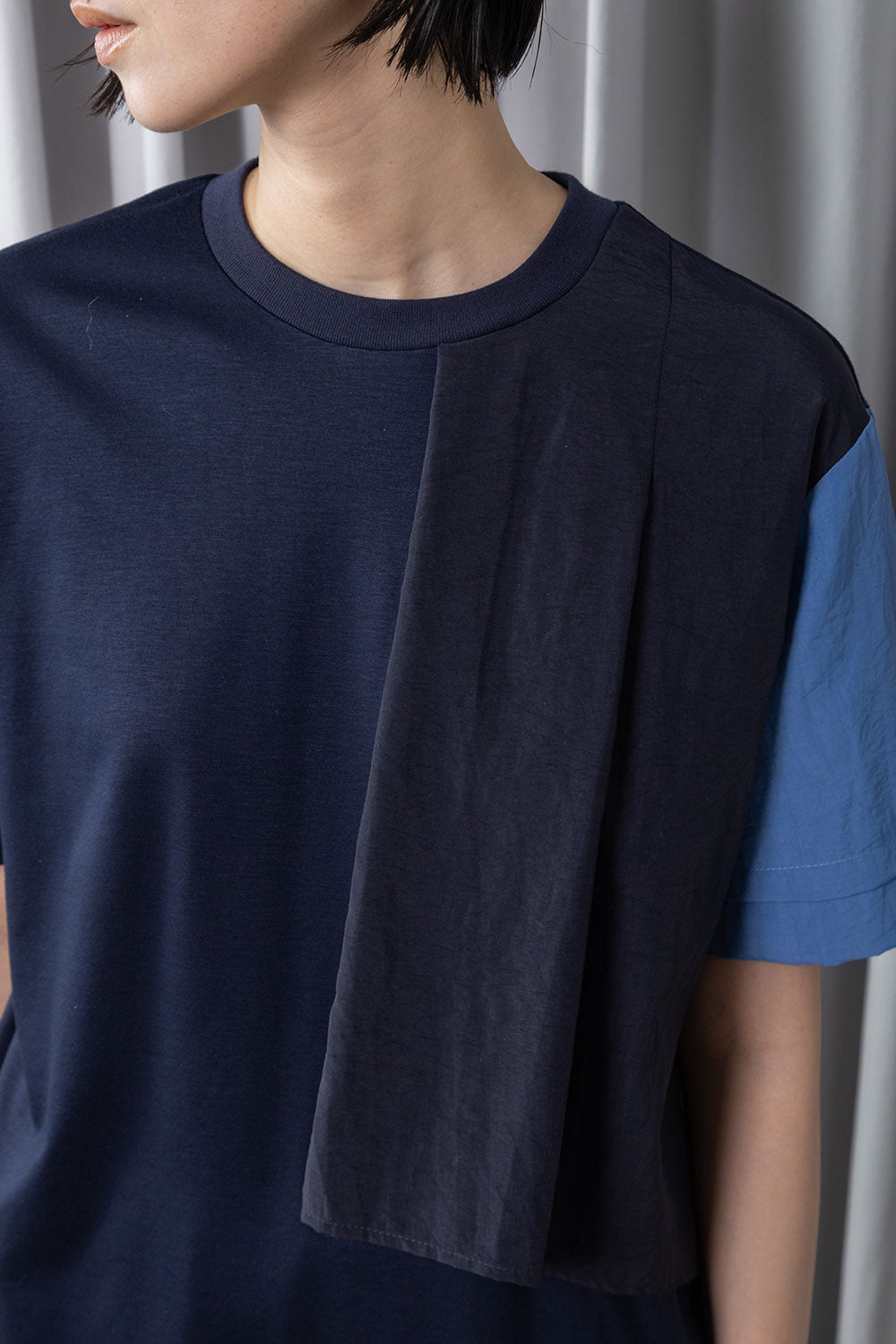 MARECHAL TERRE コンビネーションデザインTシャツ【ZMT262CT138】
