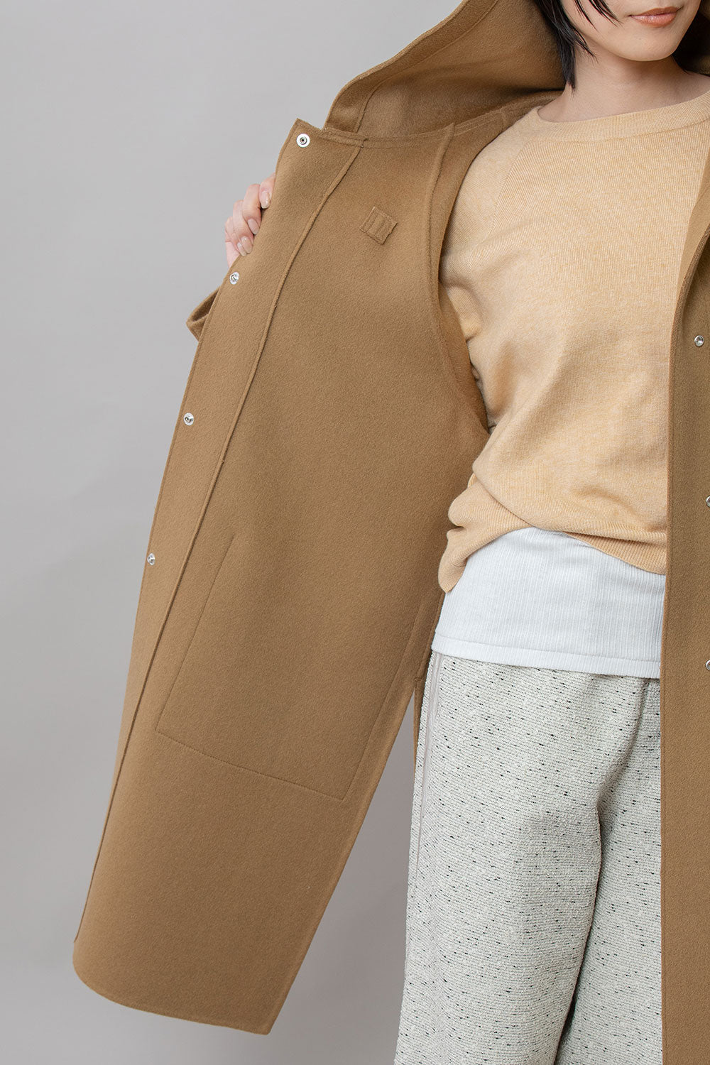 Munich ウールダブルビーバーダッフルコート【MN252C47】