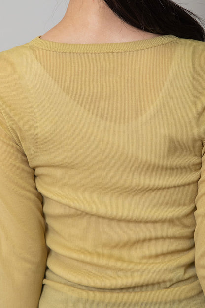 Munich シアークルーネックプルオーバー【MN251U13】