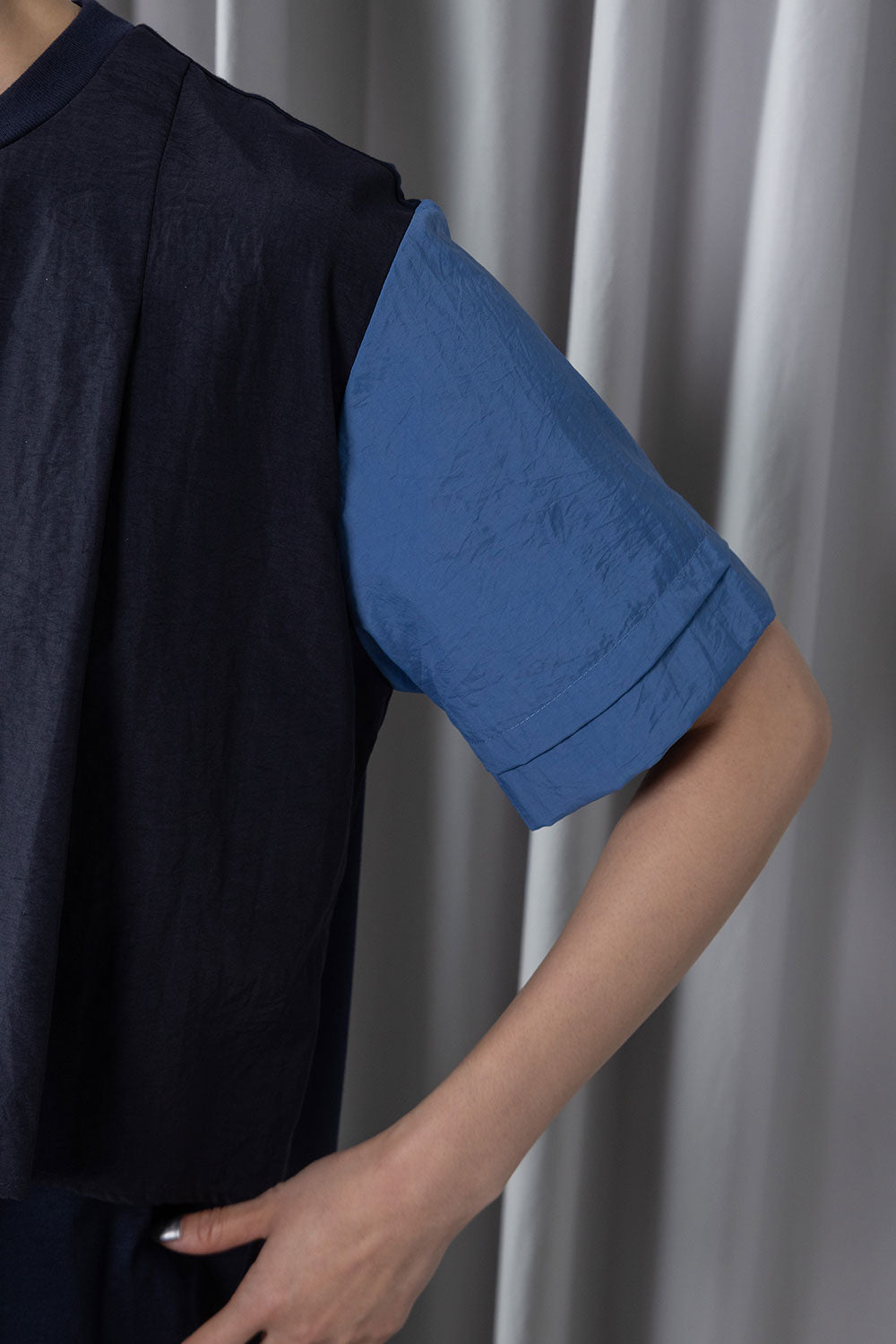 MARECHAL TERRE コンビネーションデザインTシャツ【ZMT262CT138】