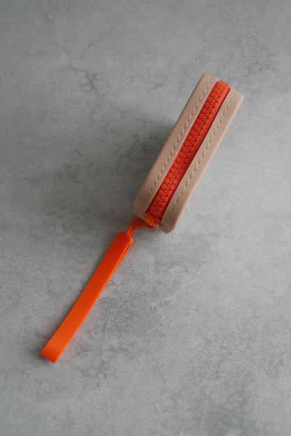 mellowbear Washable Treats holder - 《Square》Sunset / Brown / Orange