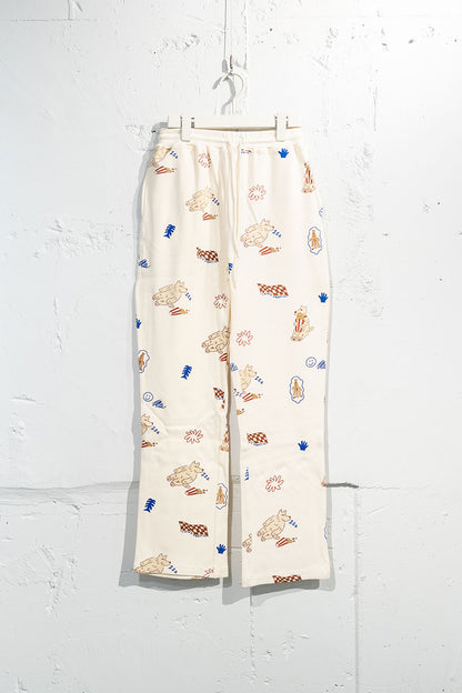 Common Noun "CAT"＆"DOG" norahi サーマルパンツ