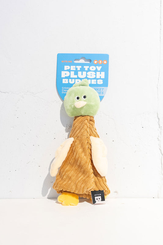 BITE ME カシャカシャ ポケットマントおもちゃ- アヒル