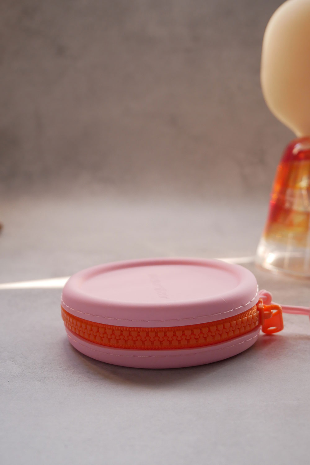 mellowbear Washable Treats holder - Baby Pink / Orange