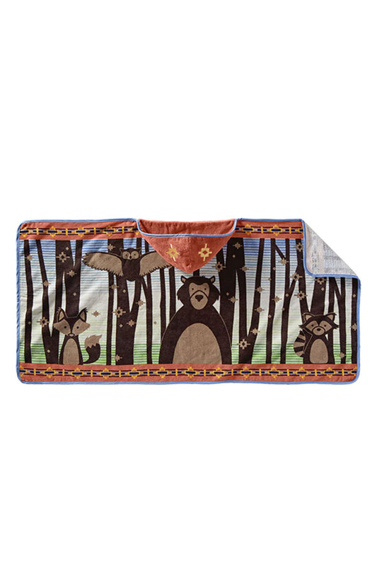 PENDLETON PRINTED HOODED BABY TOWEL