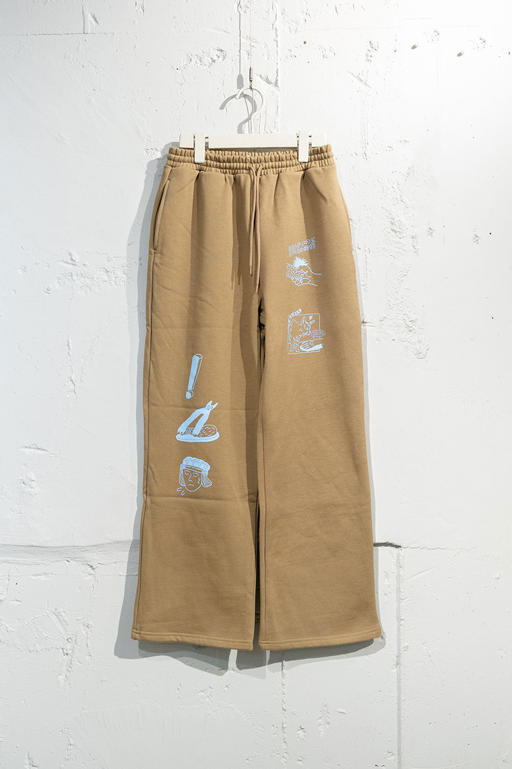 Common Noun "CAT"＆"DOG" norahi 裏起毛スウェットパンツ