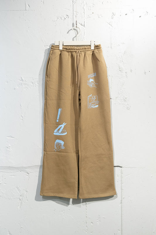Common Noun "CAT"＆"DOG" norahi 裏起毛スウェットパンツ