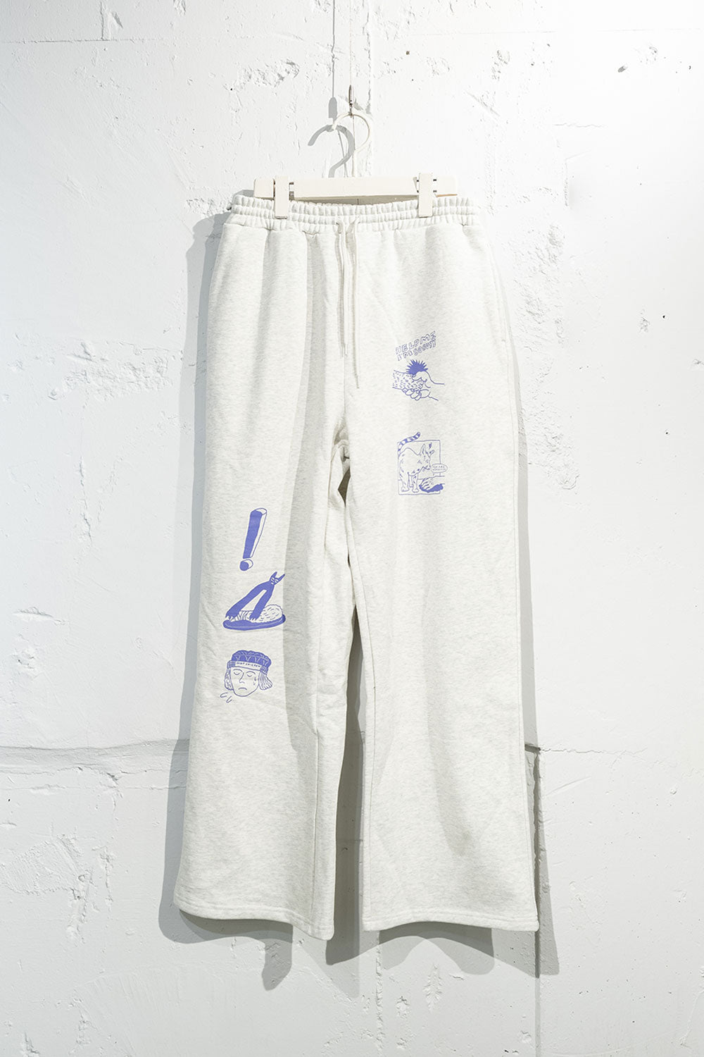 Common Noun "CAT"＆"DOG" norahi 裏起毛スウェットパンツ