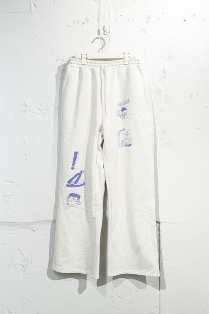 Common Noun "CAT"＆"DOG" norahi 裏起毛スウェットパンツ
