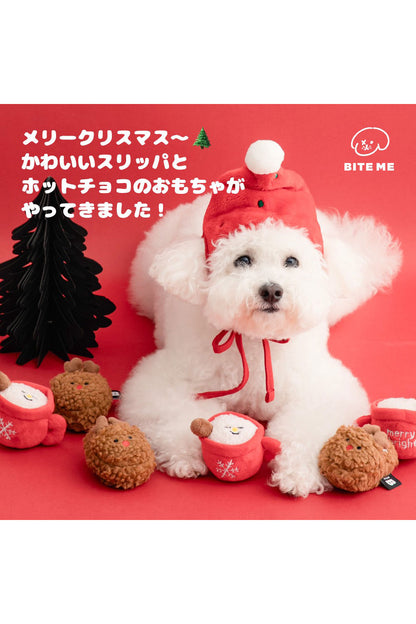 BITE ME クリスマスおもちゃ - ホットチョコ＆スリッパ