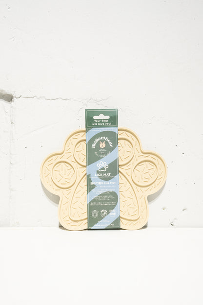mellowbear LICK MAT_PAW 足型 / BEIGE