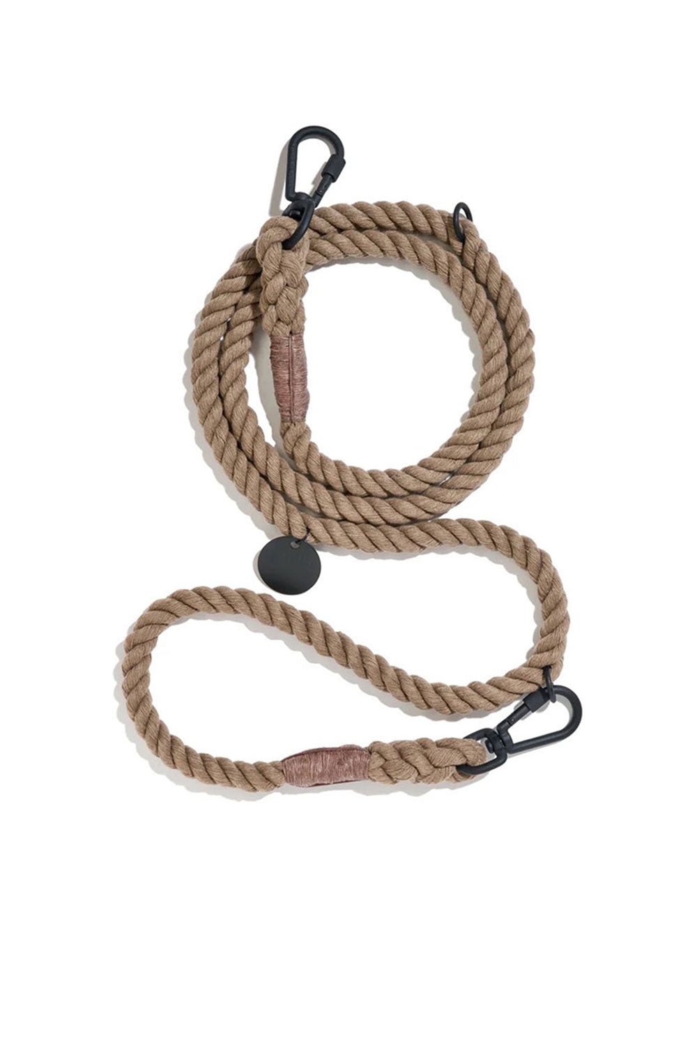 FOUND MY ANIMAL MATTE ROPE DOG LEASH, ADJUSTABLE