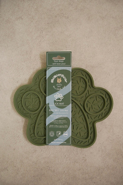 mellowbear LICK MAT_PAW 足型 / KHAKI